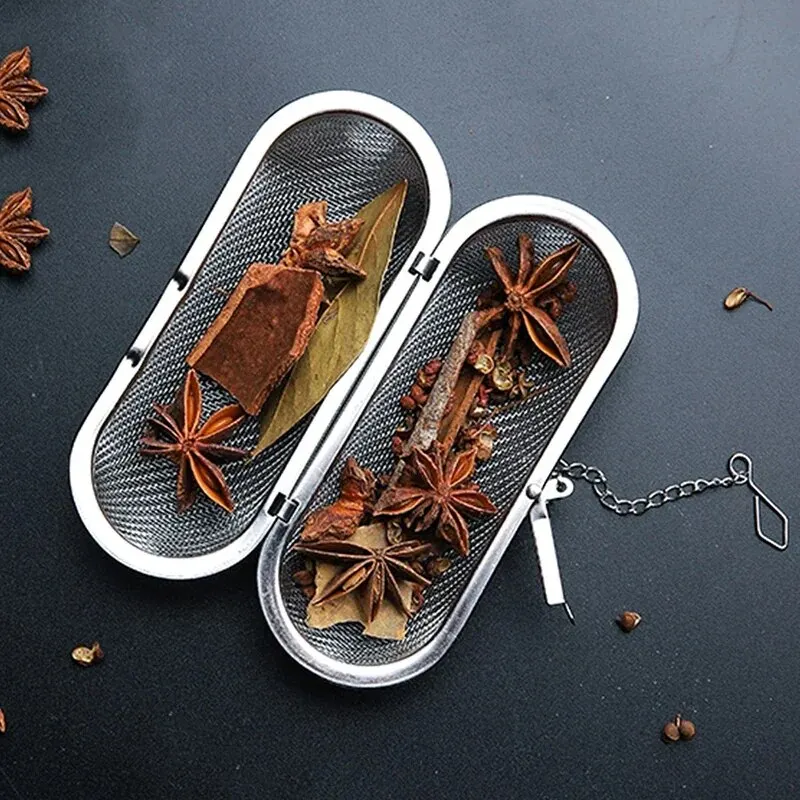 Herbal And Wellness - Stainless Steel Cooking Spices Infuser Fine