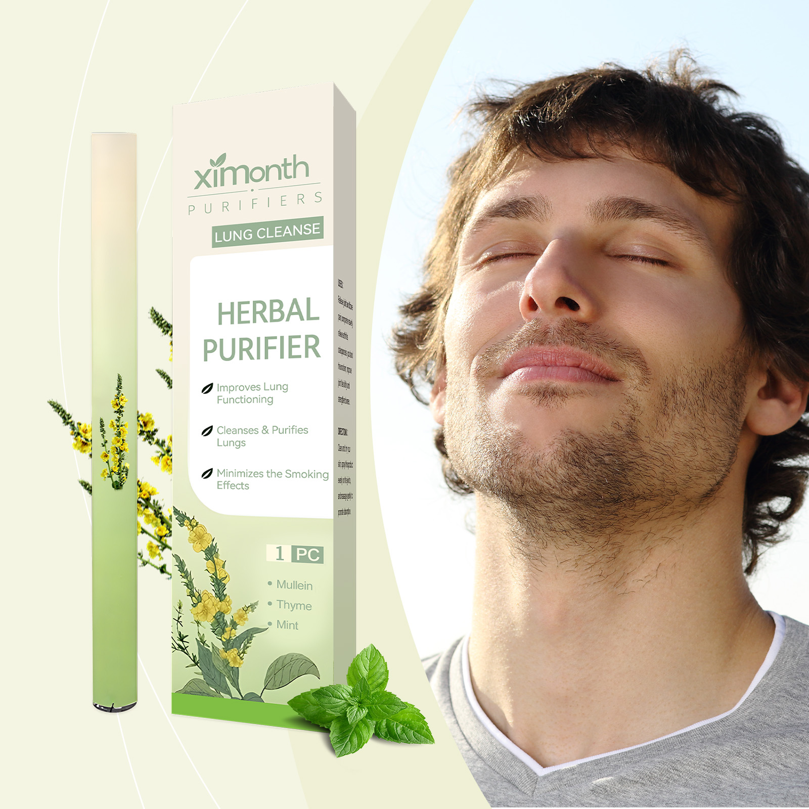 Natural Herbal Breathing Stick - مراجعة Herbal And Wellness وسعره