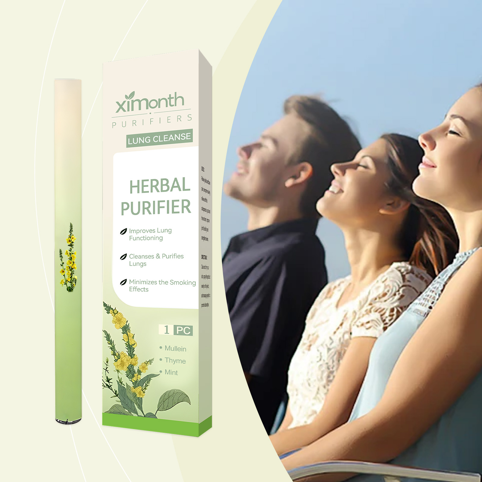 Natural Herbal Breathing Stick - مراجعة Herbal And Wellness وسعره