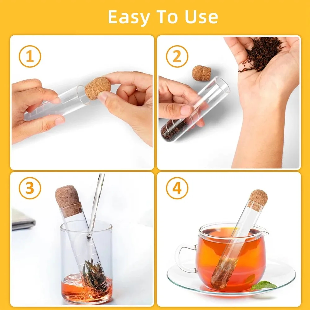 Creative Glass Tea Infuser Pip - مراجعة Herbal And Wellness وسعره