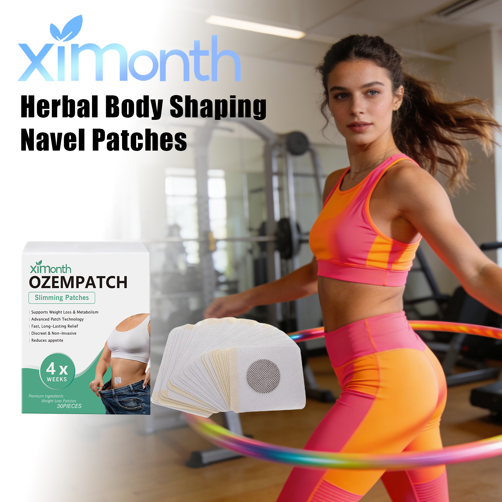 Ximonth Body Shaping Patches I - مراجعة Herbal And Wellness وسعره