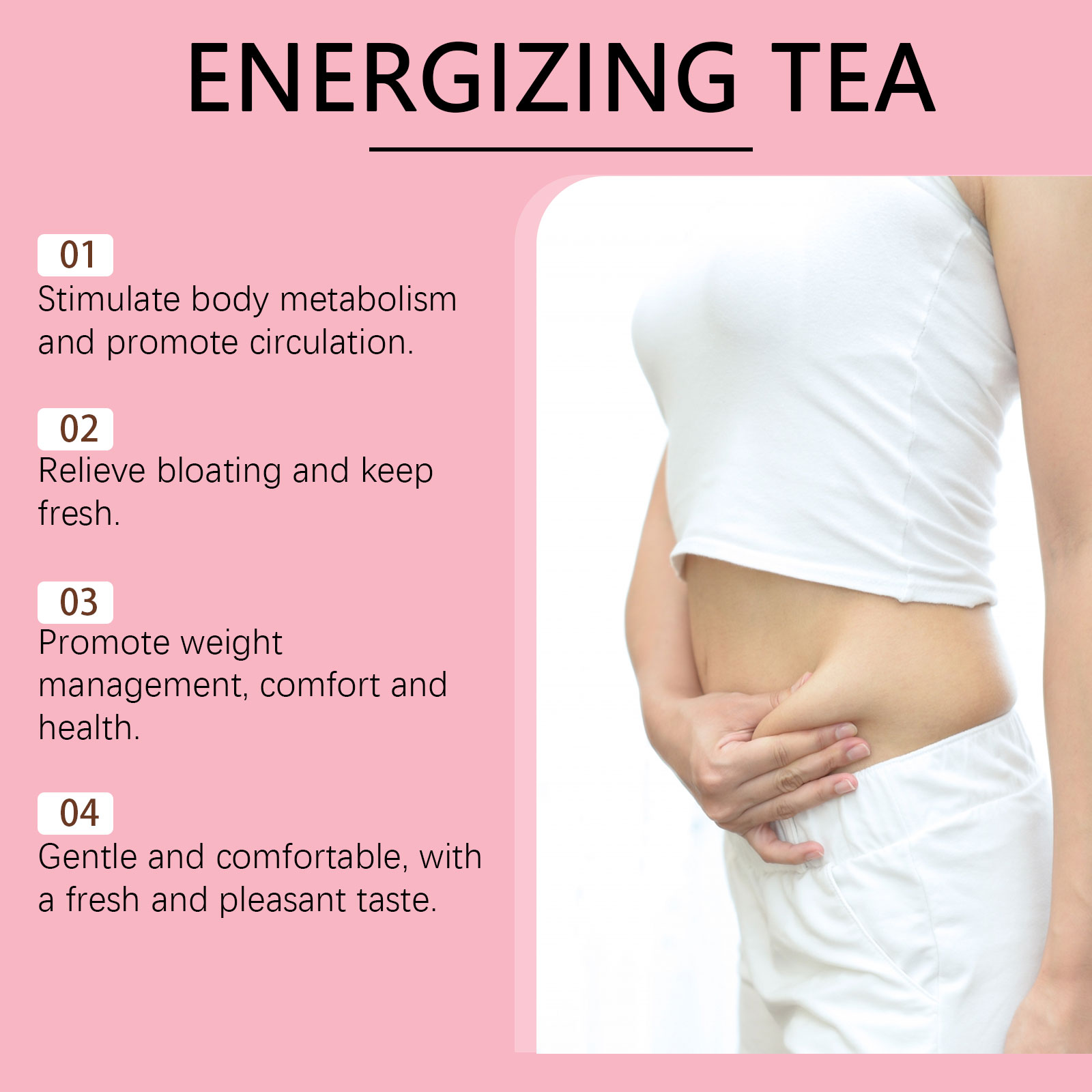 Googeer 28pcs Herbal Detox Tea - مراجعة Herbal Weight Gain وسعره