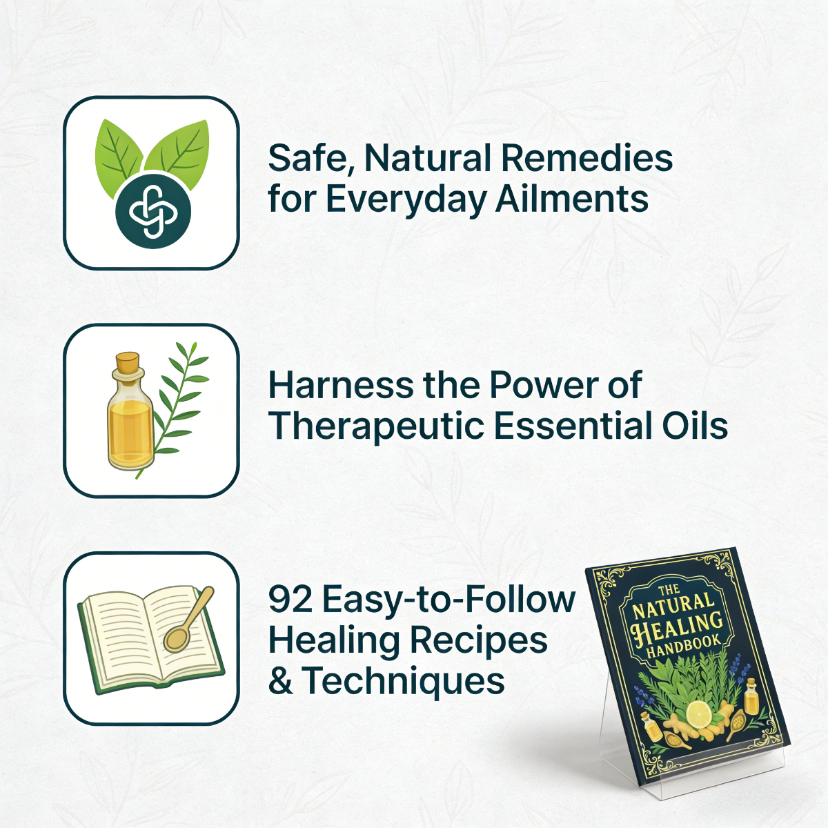 The Natural Healing Handbook:  - مراجعة Herbal Wellness In وسعره