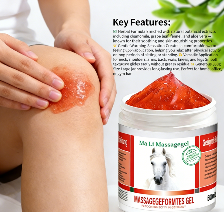Herbal Massage Gel 500ml – War - مراجعة Herbal And Wellness وسعره